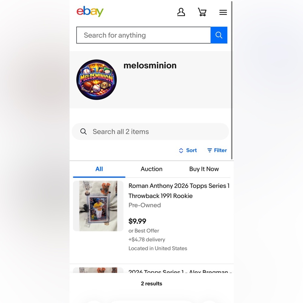 Please follow my next Venture on EBay & WhatNot **@MELOSMINION ** Thank you!!